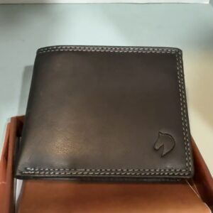 Cartera caballero marrón