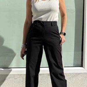 Pantalón bombacho negro