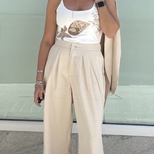 Pantalon beige