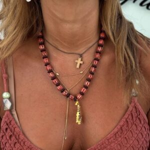Collar teja jirafa