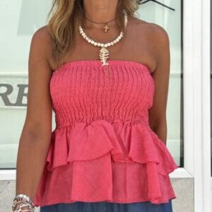 Top engomado coral