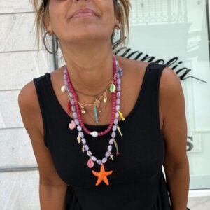 Collar triple estrella de mar