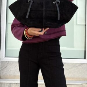 Bolso piel vuelta negro